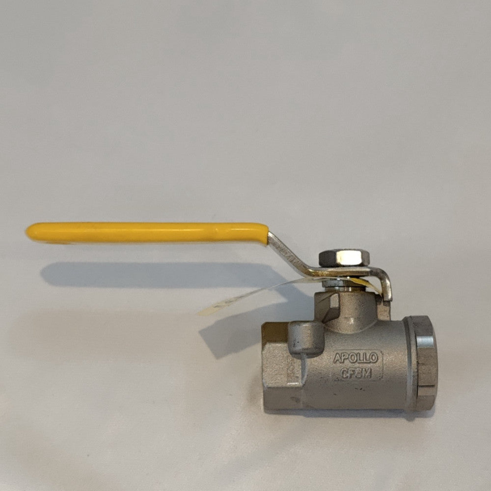 Apollo 76-101-01A 1/4" NSNP Ball Valve CF8M 316 Stainless Steel 