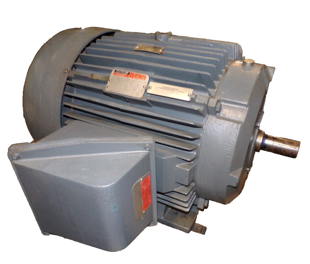 RELIANCE 60 HP AC ELECTRIC MOTOR 364TS 460 VAC 3560 RPM TEFC 1-7/8" SHAFT 