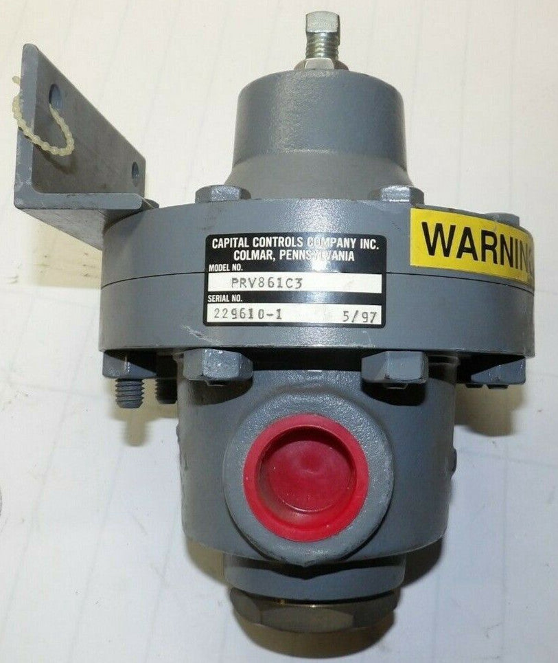 NEW CAPITAL CONTROLS CO BOLT ON MANUAL GAS PRESSURE CONTROL VALVE 1"NPT PRV861C3