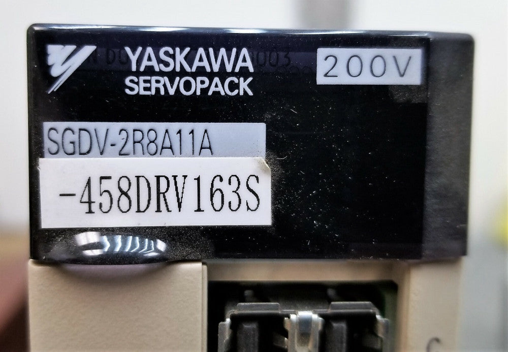Yaskawa Electric SGDV-2R8A11A Servo Pack WORKING PULL [C6S3]