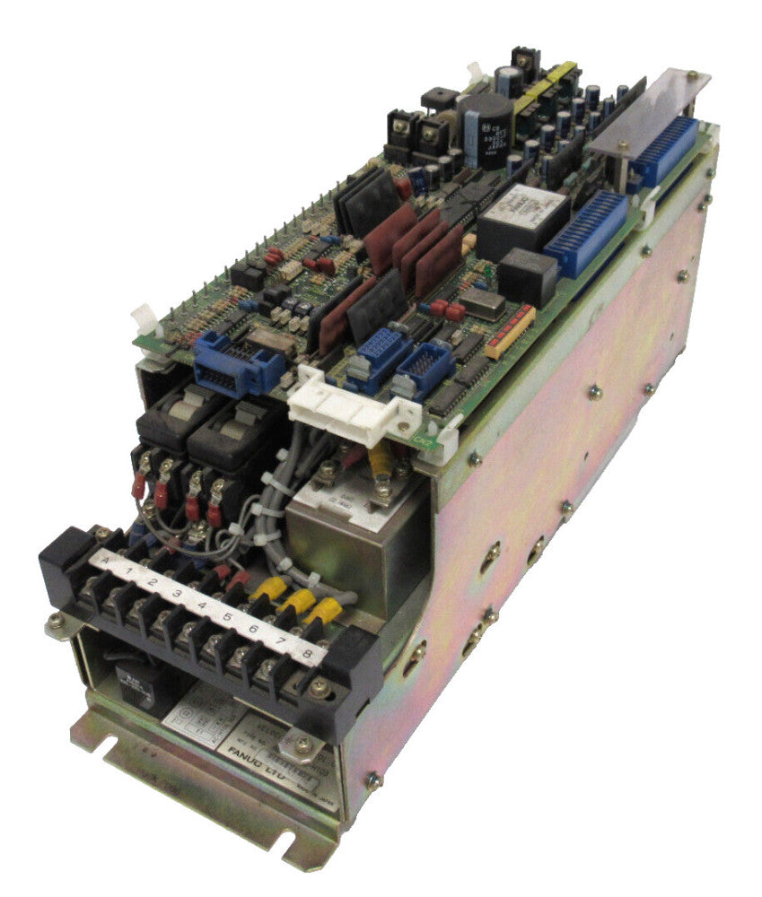 USED FANUC A06B-6050-H103 SERVO DRIVE UNIT A06B6050H103 A20B-1000-0560/18F