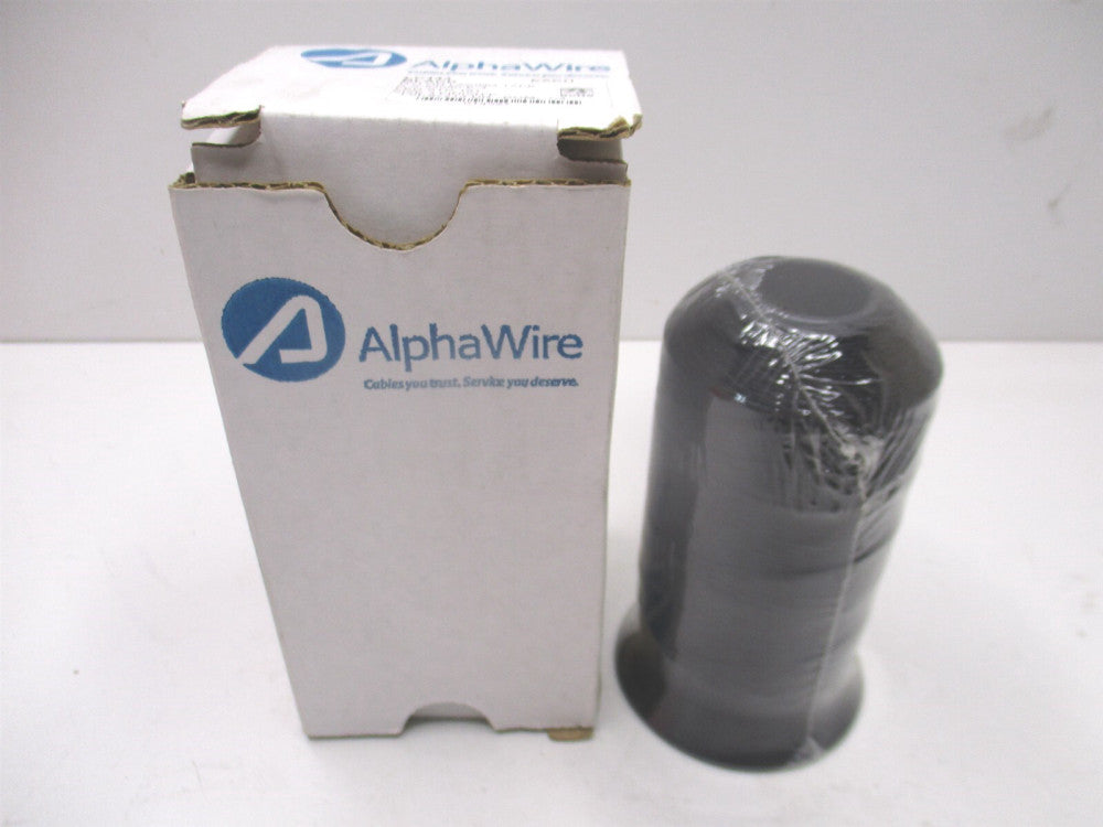 Alpha Wire (LC143) 1500' Size 3 Black Nylon Lacing Tape 