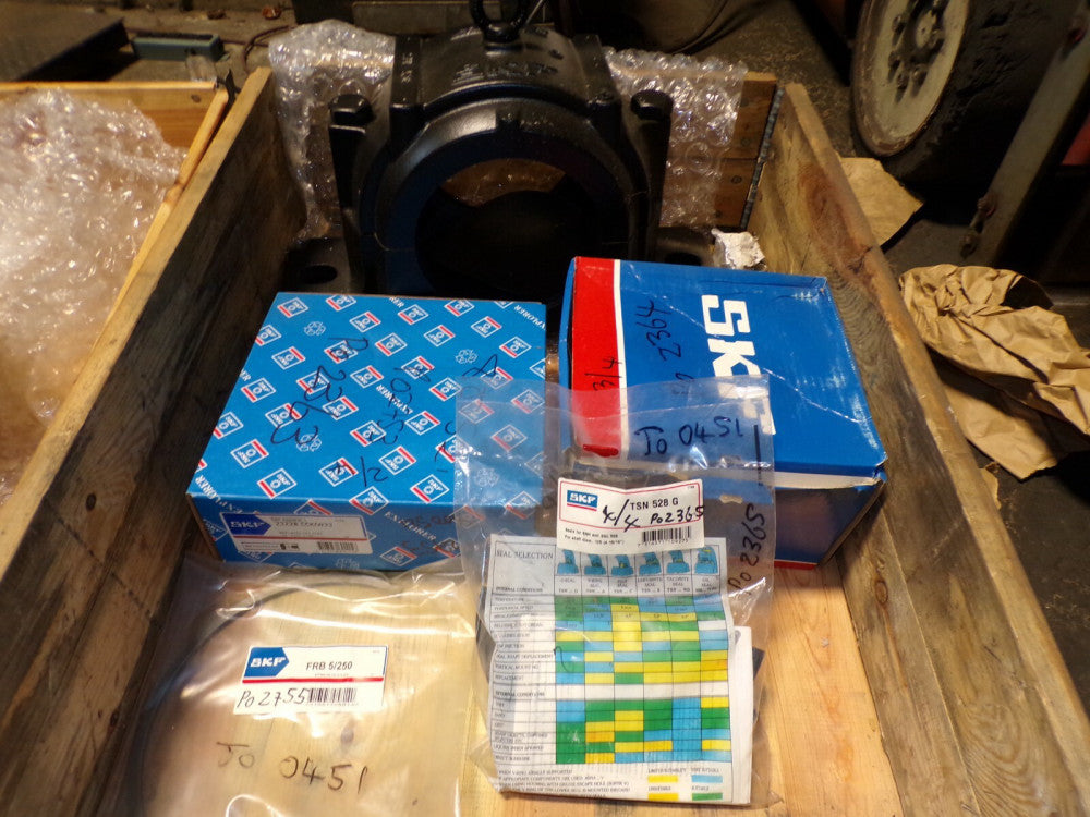 NEW SKF SNL 528 SPHERICAL BEARING COMPLETE SETUP HA2328 23228 CCK/W33 TSN528G 