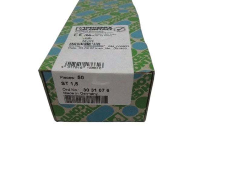 PHOENIX CONTACT 3031076 TERMINAL BLOCK  NSNP