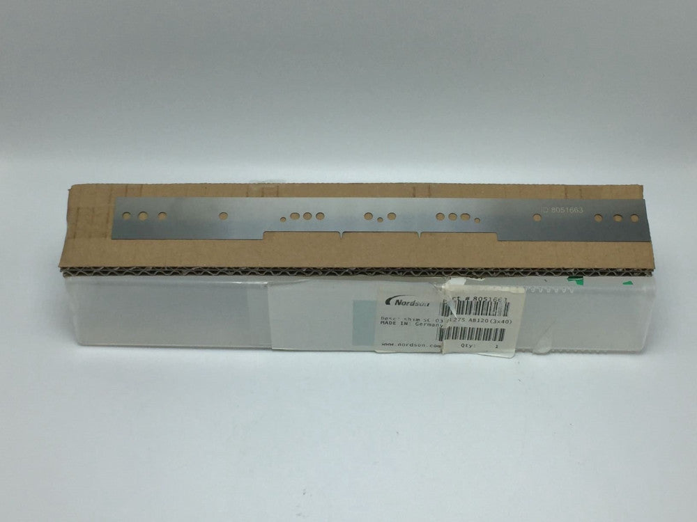 NEW NORDSON 8051663 SHIM SC-03 DL275 AB120 (3x40) T0,15 PN# 8051663 