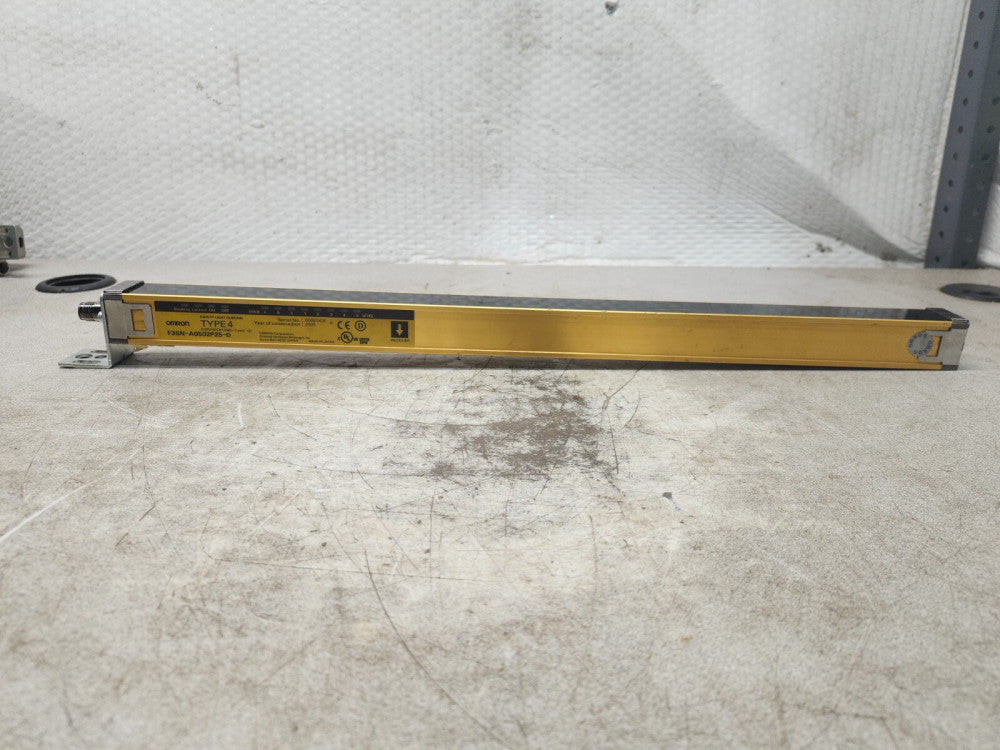 USED OMRON RECEIVER LIGHT CURTAIN TYPE 4, F3SN-A0502P25-D