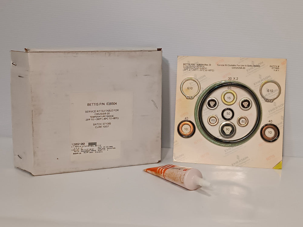 Bettis(Emerson) 038504 Service Kit Suitable For Use In Bettis Models CB525/SR-00