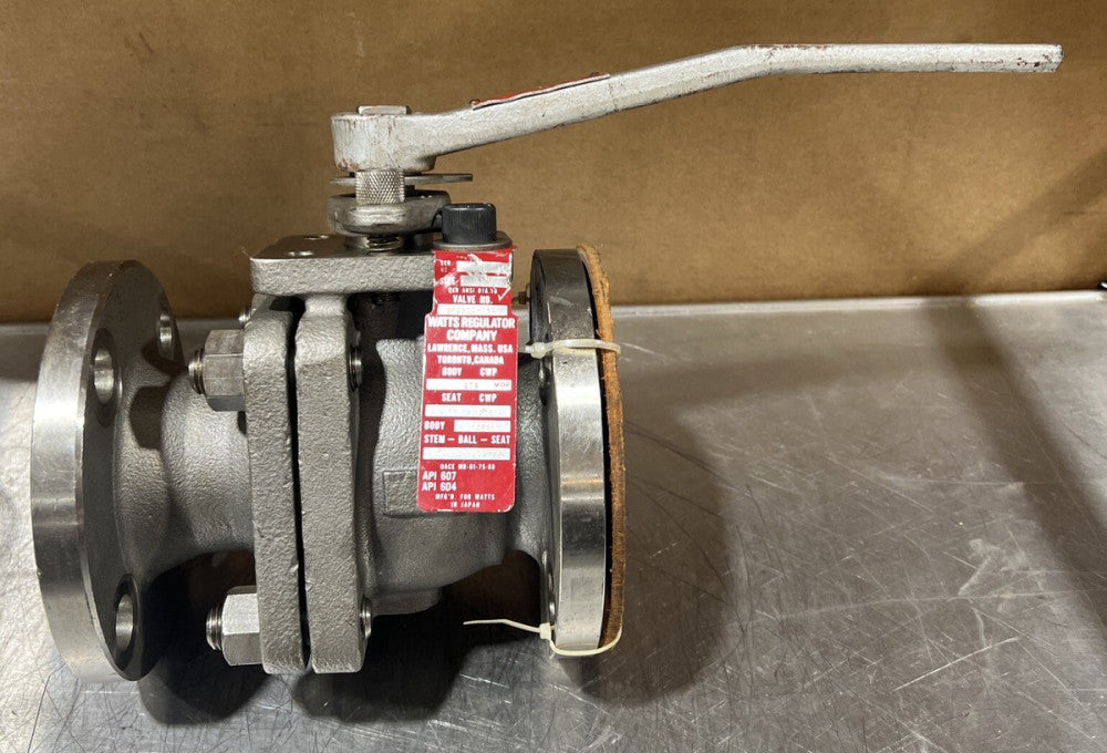 2” WATTS REGULATOR SF2800-150 316 STAINLESS STEEL BALL VALVE Nos Surplus