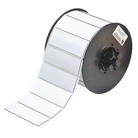 Brady B30ep-176-593-Wt Raised Panel Label, White, Labels/Roll: 300