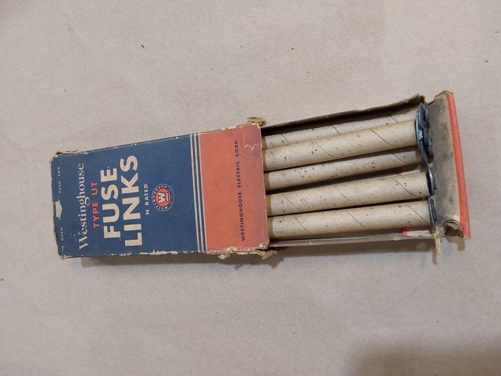 LOT OF 5 Westinghouse Fuse Link 10 Amp A 10A Type N 1105505