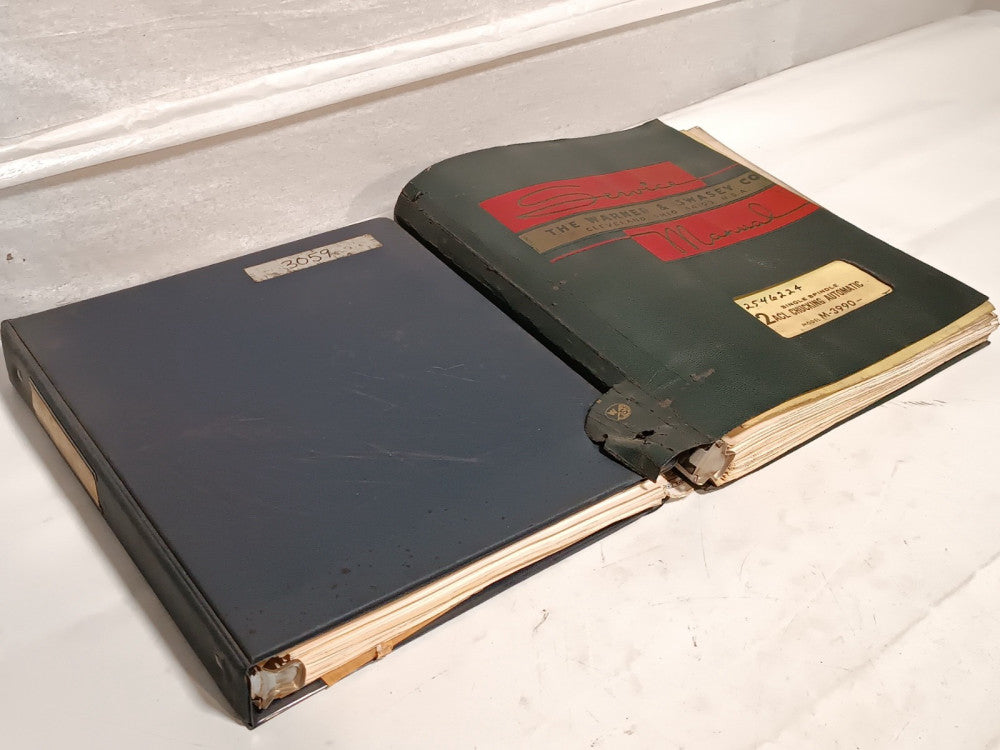 Warner & Swasey Key Book & M3990 2ACL Single Spindle Chucking Service Manual