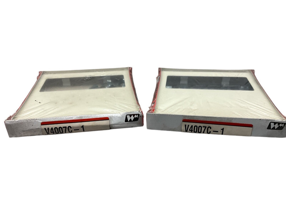 (SET 2) Wiremold V4007C-1 1-Gang Device Plate Ivory