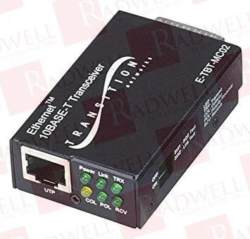 TRANSITION NETWORKS E-TBT-MC02 / ETBTMC02 (USED)