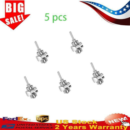 5* Dental Cartridge Air Turbine Large Torque Head Push Button Handpiece Clinic