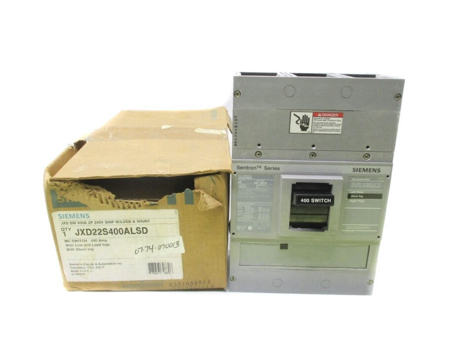 SIEMENS JXD22S400ALSD 400A 240V NSMP