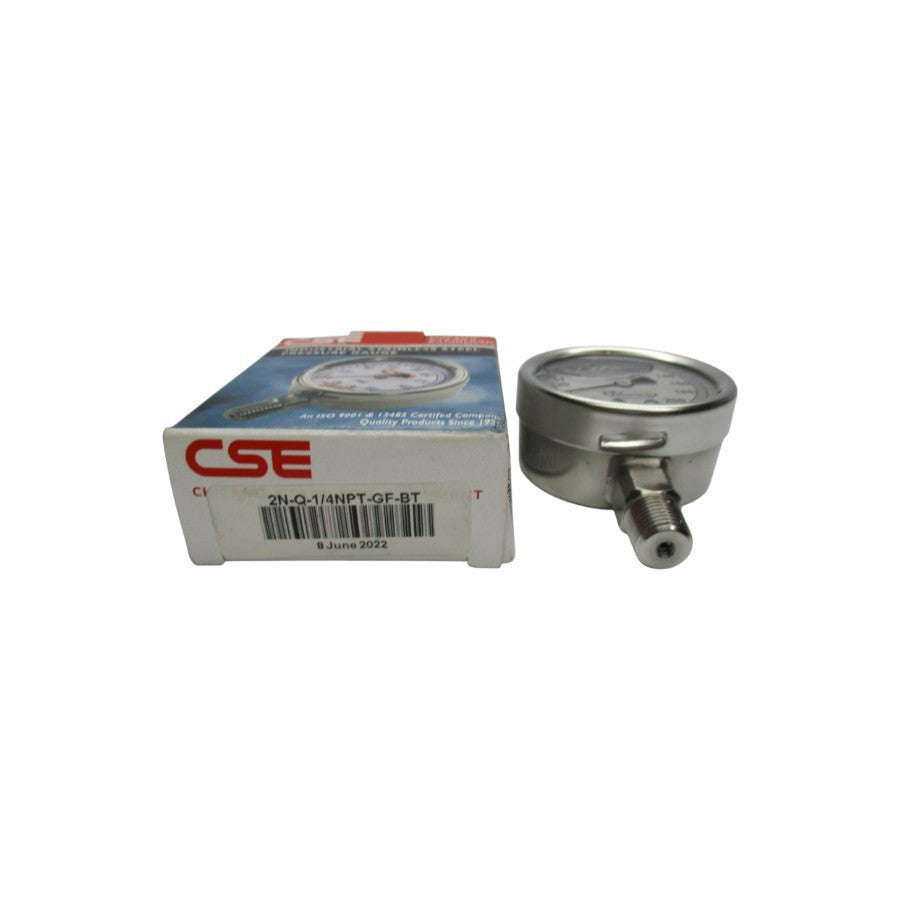 CHICAGO STAINLESS EQUIPMENT 2N-Q-1/4NPT-GF-BT 30-200PSI NSMP