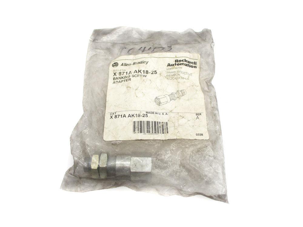 ALLEN BRADLEY X871AAK18-25 SER. A (WH) NSMP