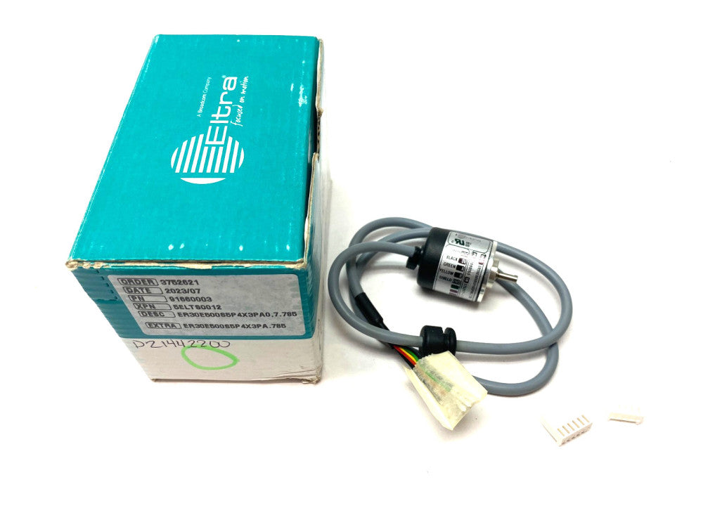 Eltra 91660003 Shaft Driven Encoder 4mm Shaft ER30E500S5P4X3PA0,7.785