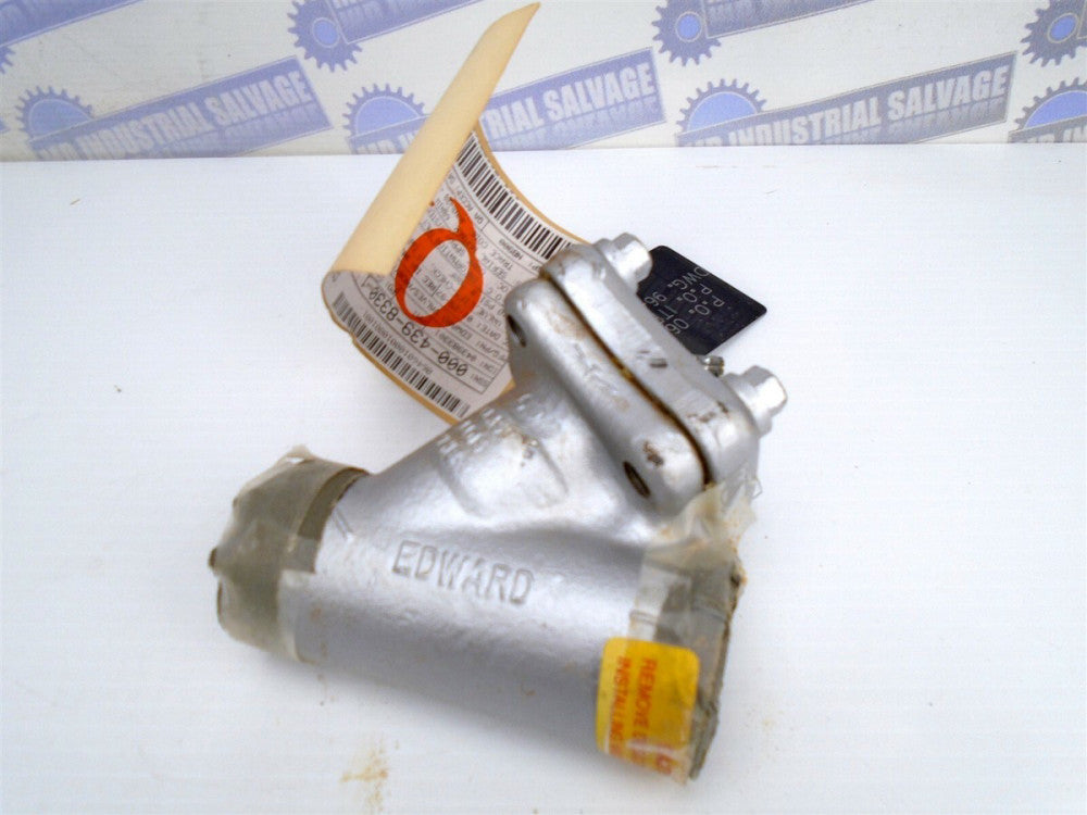 EDWARD - 838Y - 838YT A-838YT #600 - LIFT-CHECK VALVE- 1" 1065 psi @ 700°F (NEW)