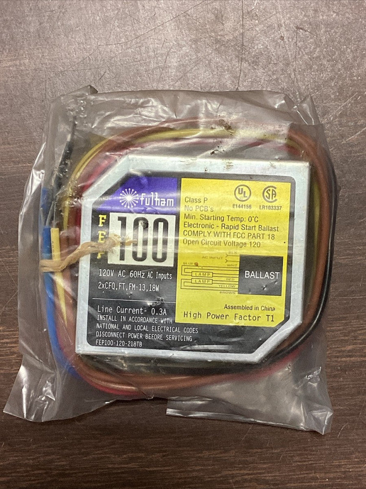 Fulham FEP100-120-218TB Class P Ballast