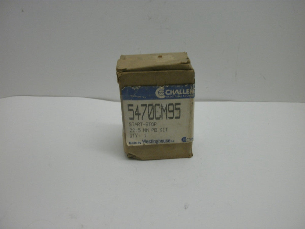 WESTINGHOUSE 5470CM95 START-STOP 22.5 MM PB KIT MISSING START/STOP BUTTONS NIB