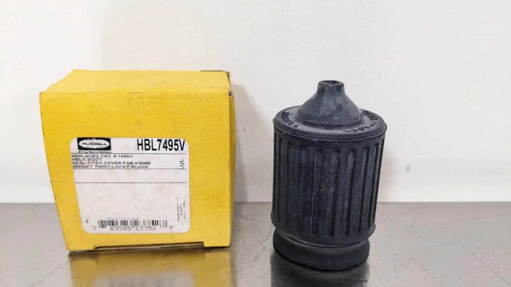 Hubbell HBL7495V Midget Twist-Lock Plug Seal-Tite Cover 3 Wire