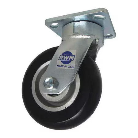 Rwm 65-Uab-0621-S Kngpnlss Swvl Plt Cstr,Polyurthn,1230 Lb