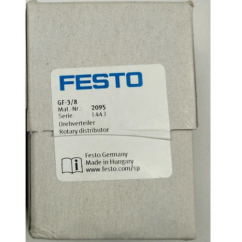1PC New FESTO GF-3/8 2095 Rotary Distrubutor