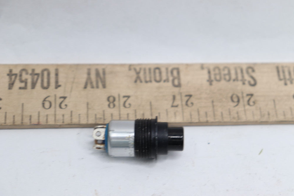 Amphenol Pushbutton Switch Black NX307GB1B