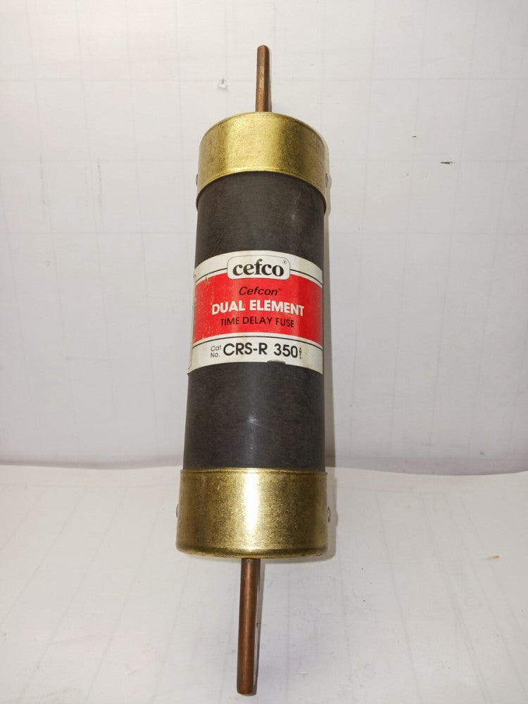 NEW CEFCO 350 AMP CLASS RK5 DUAL ELEMENT TIME DELAY FUSE  CRS-R350