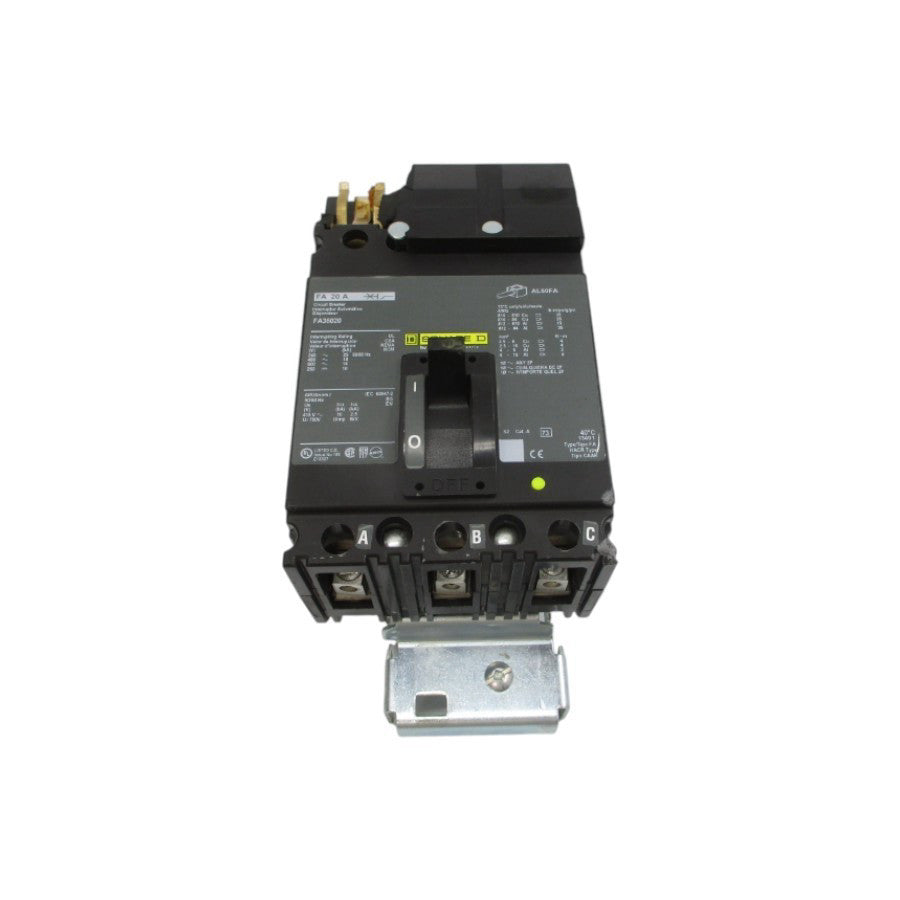 SQUARE D FA36020 SER. 2 600V 20A (AS PICTURED) NSNP