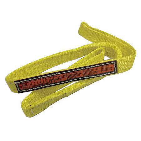 Stren-Flex Eef-2-901-09 Synthetic Web Sling, Type 3, 9 Ft L, 1 In W, Nylon,