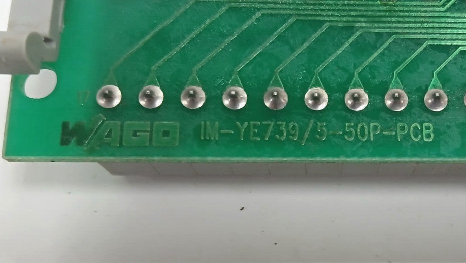 WAGO INTERFACE MODULE IM-5-YE739/5-50P-PCB 50 POLE