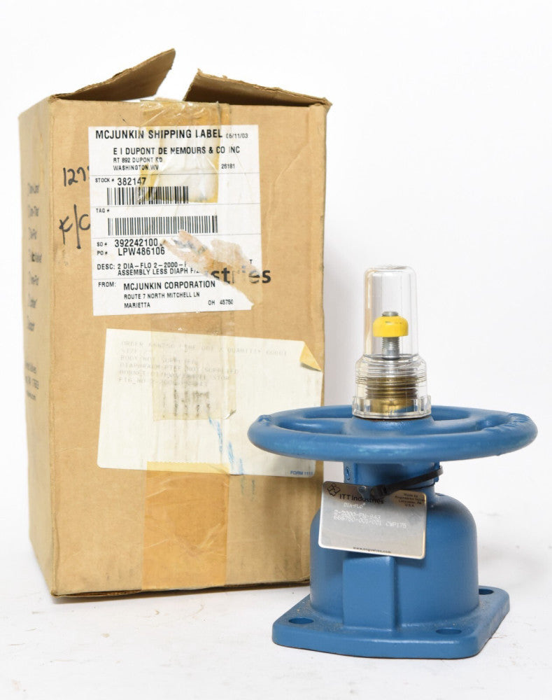 ITT Industries DIA-FLO Valve Head 666750-001-001 CWP175   2-2000-PN-943 NEW