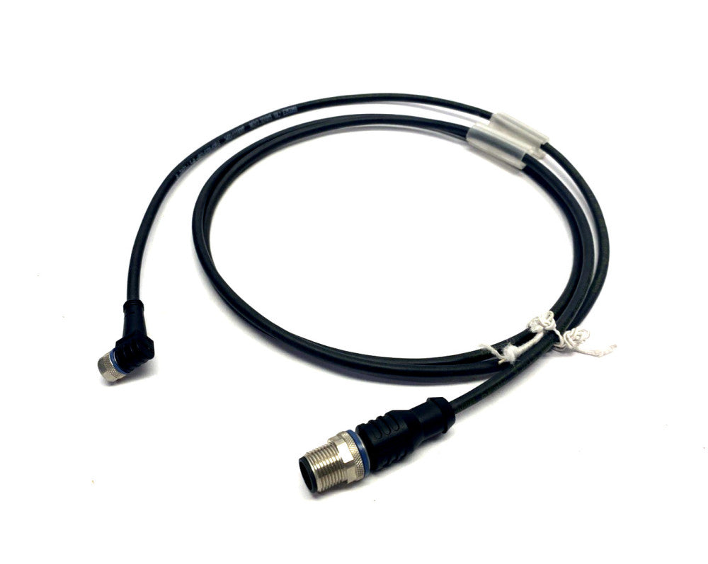 Escha AL-SWKP3-1,5-AL-WAS3/S370/S3516 Cable M8 3-Pin Female, M12 Male 4-Pin 1.5m