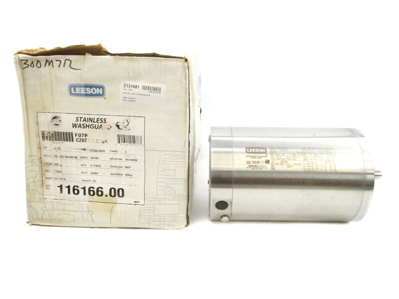 LEESON CZ6T17VC30A 116166.00 460/380V 1.6/1.4A NSMP