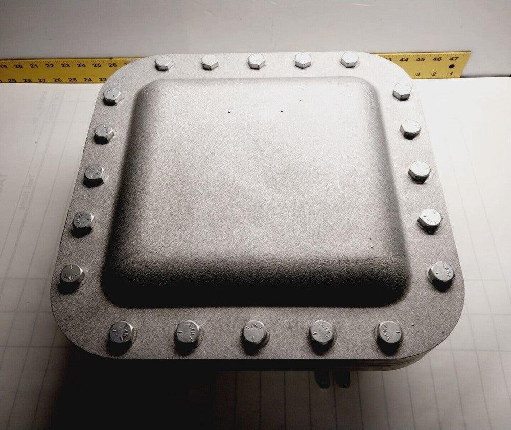 AKRON ELECTRIC EXPLOSION PROOF ENCLOSURE 10"x10"x4" INSIDE DIAMETER  CXJ10104-H1
