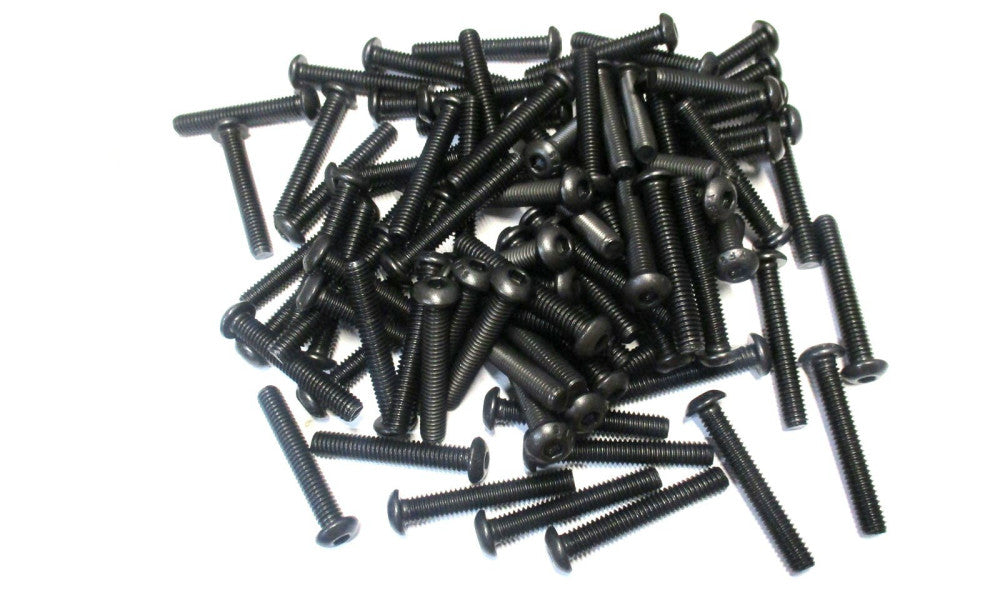 Brighton (701151) 5/16-18 UNC 2" OAL 3/16" Hex Button Cap Screw - Lot of 90