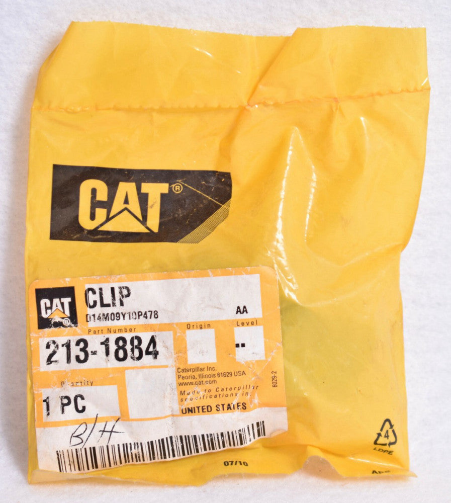 OEM CAT Caterpillar Clip  213-1884  Factory Sealed
