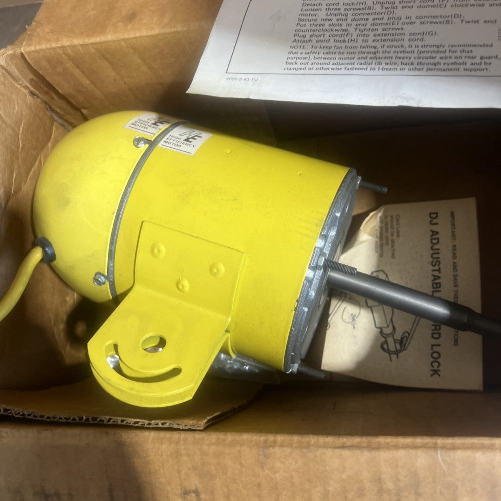 Autofan Fan Motor DJ-110V-HEM Nos Surplus