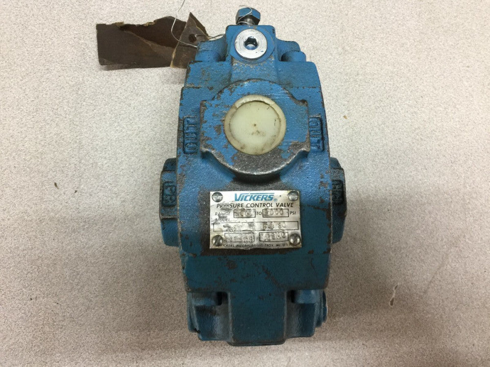 NEW NO BOX VICKERS 475-2000PSI  PRESSURE CONTROL VALVE RCT 06 54 30