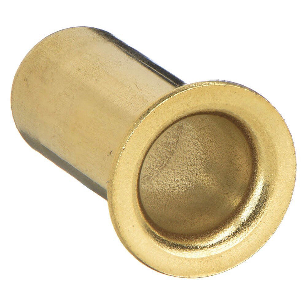  PARKER 63PT-4-40 Insert, 1/4" Tube Size, Metal, 2P207, (10 Pack)