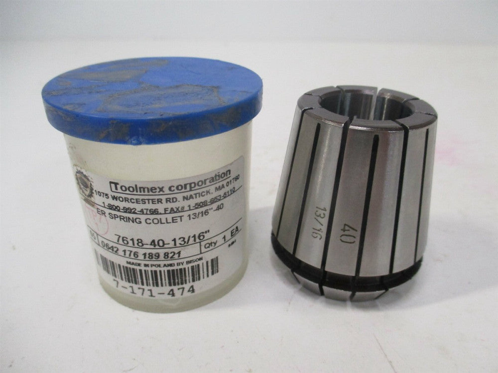 TMX (7-171-474) 13/16"-40 ER Spring Collet
