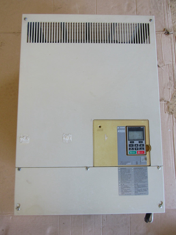 YASKAWA CIMR-AU4A0208AAA VFD A1000 150HP 3PH 208A 380-480VAC NICE USED TAKEOUT !