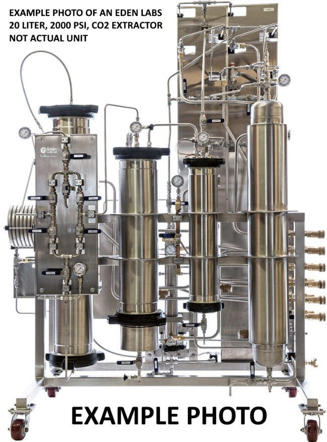 EDEN LABS - Commercial HI-FLO 20 Liter 2,000 psi CO2 BOTANICAL EXTRACTION (NEW)