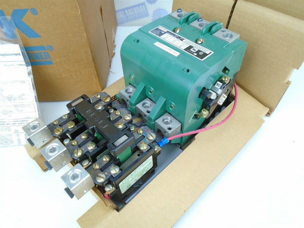FURNAS - 16HF35AAX81GC - STARTER CONTACTOR 120/240 VAC 120 AMP 3PH (NEW in BOX)