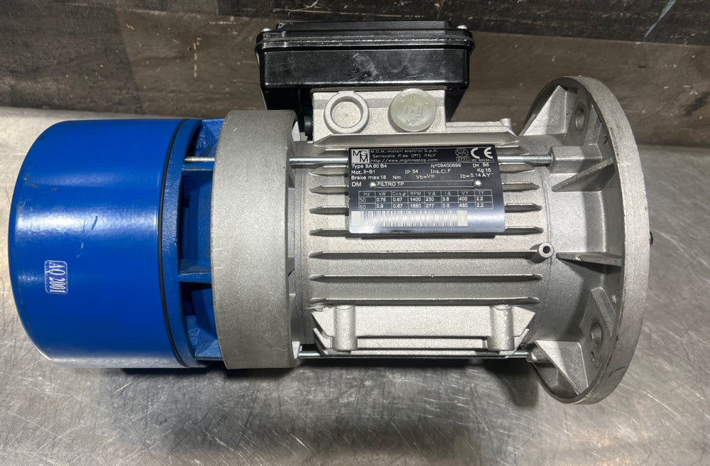 MGM MOTOR Type BA 80 B4 ELECTRIC MOTOR. Nos Surplus