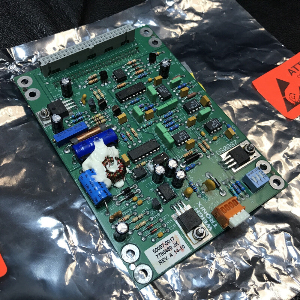 WEIGH-TRONIX D50097 PCB ASSY ANALOG OUTPUT 50097-0017