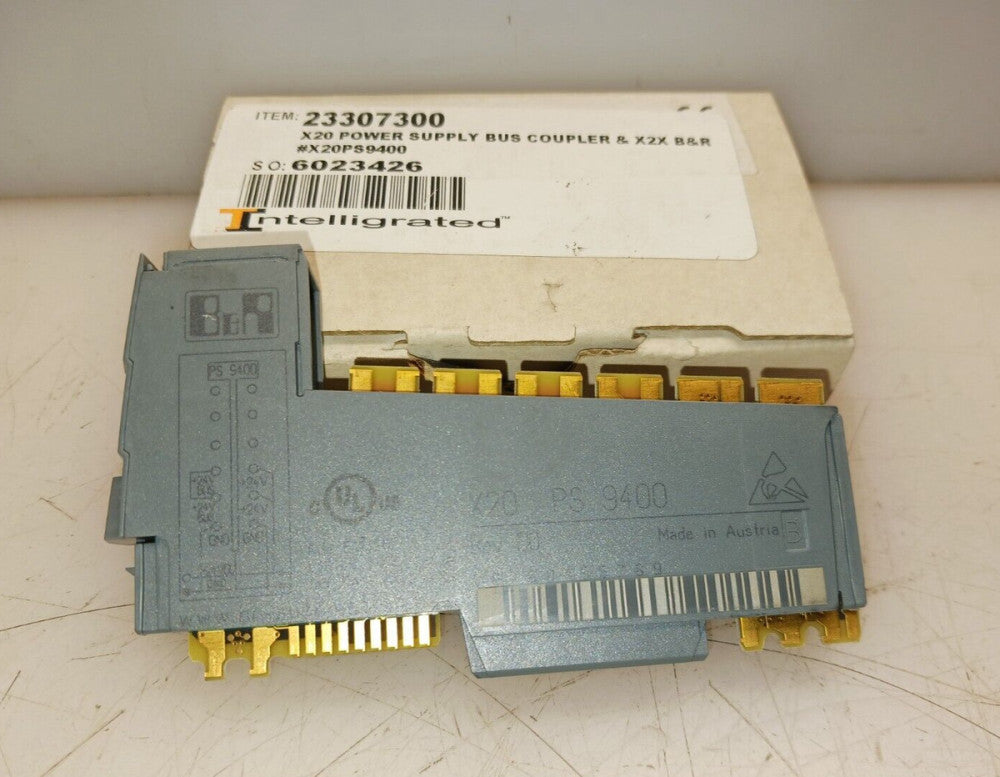 NEW B & R X20PS9400 POWER SUPPLY BUS COUPLER