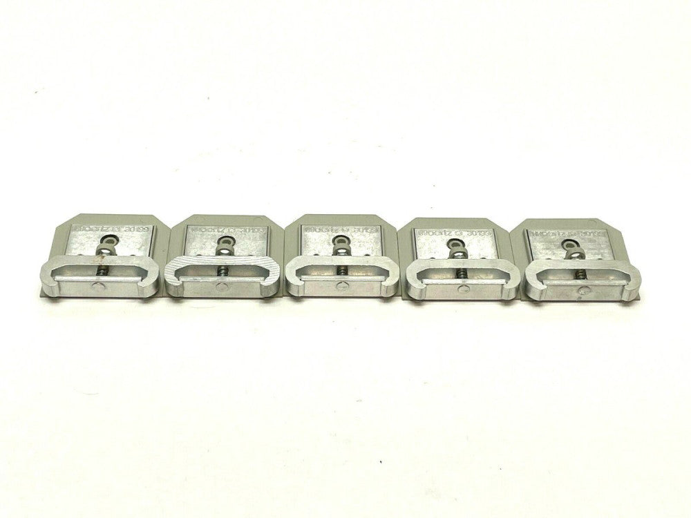 Woertz 30199 Stopper DIN35 height 50mm LOT OF 5